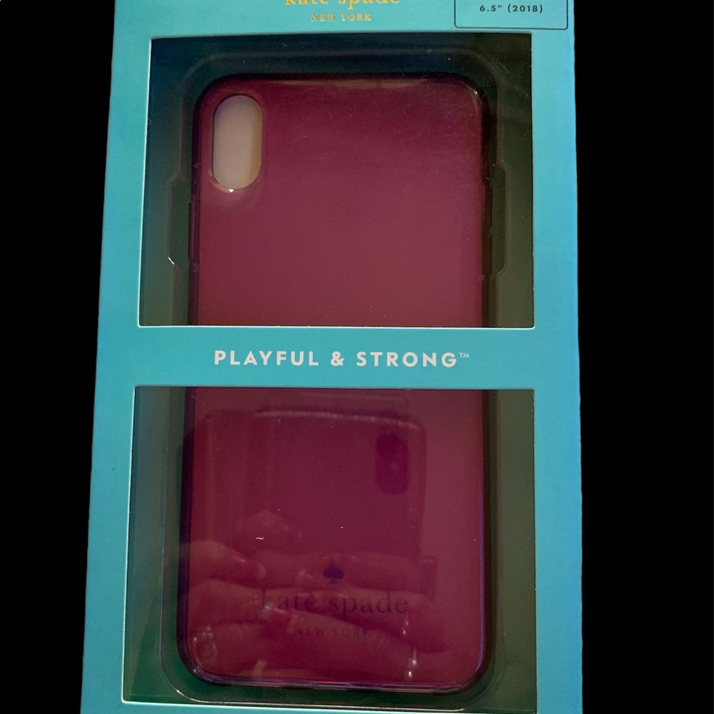 COPY - Kate Spade IPhone XS Max Flexible Case.